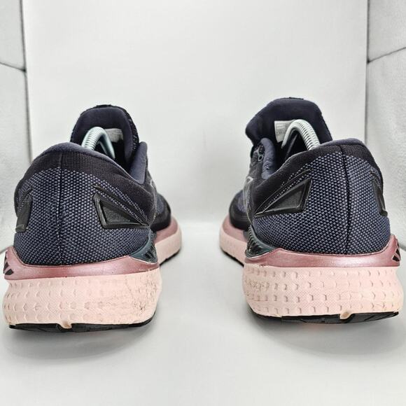 Brooks Glycerin GTS 19 Black Metallic Ombre Womens 12 Medium B Running Shoes - Picture 3 of 8